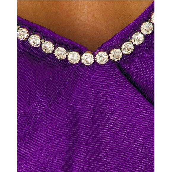 Astr‎ the Label Kathleen Dress Purple XS - Picture 4 of 14